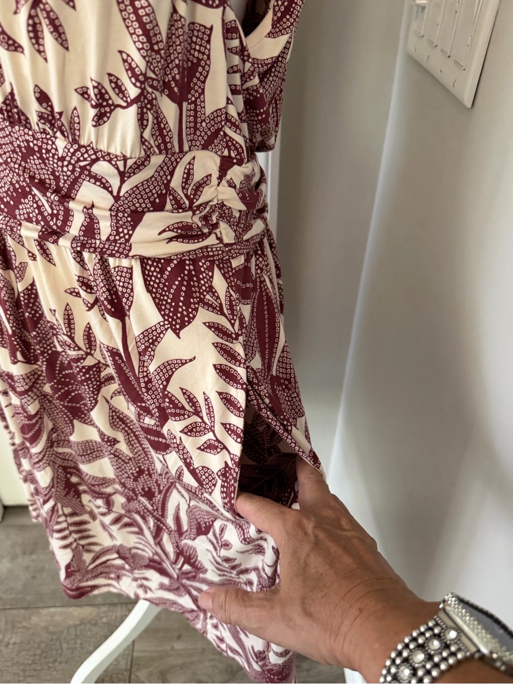 SOMA Soft Jersey Floral Bra Dress Brand new with tags! Size-XL - Picture 4 of 12